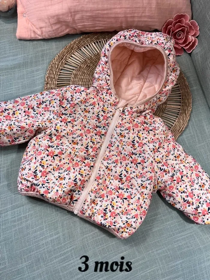 Veste mi-saison réversible 3 mois