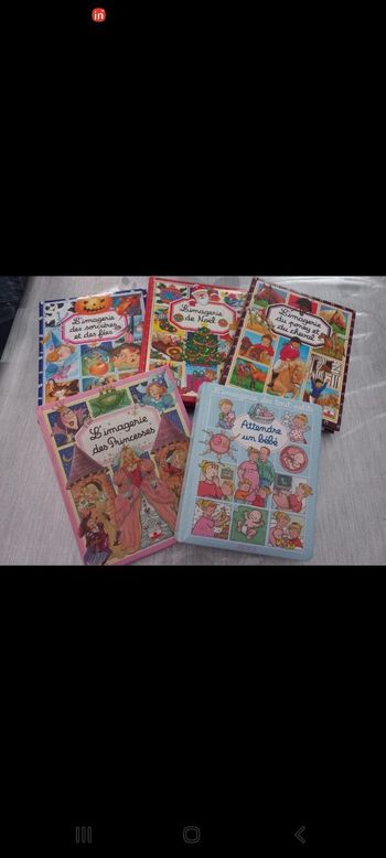 Lot de livres imagerie