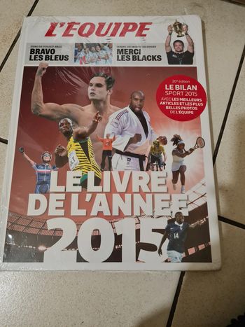 Livre L'équipe neuf le livre de l'année 2015