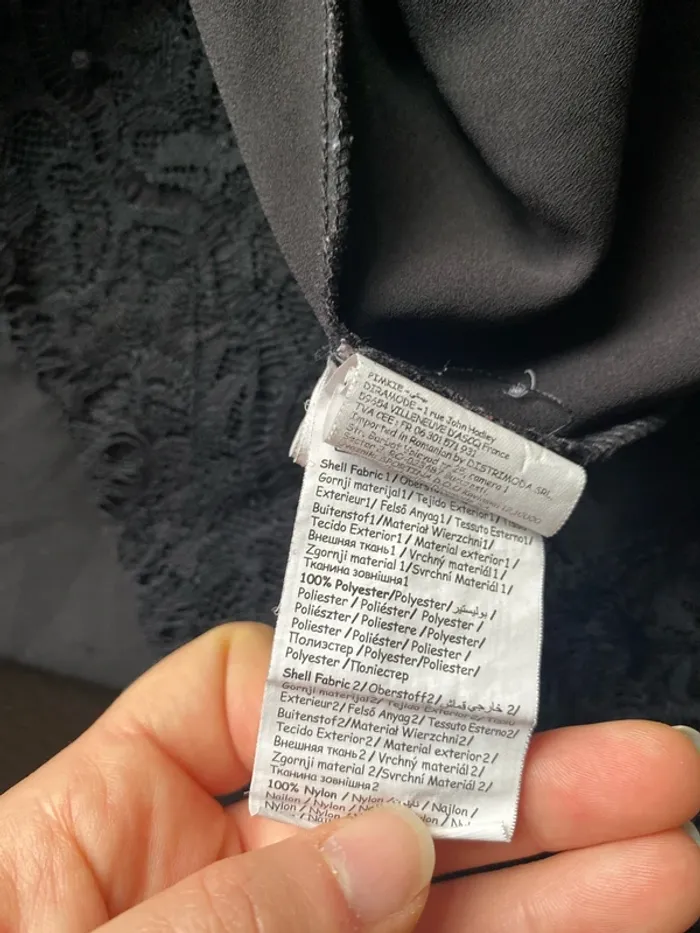 Débardeur dentelle noir en très bon état Pimkie - photo numéro 5