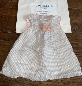 Robe Cyrillus  6 mois