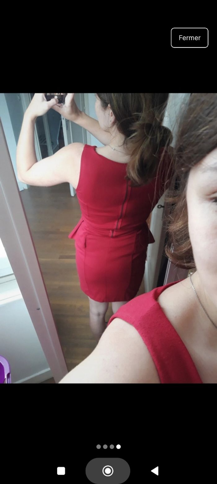 Robe moulante rouge - photo numéro 3