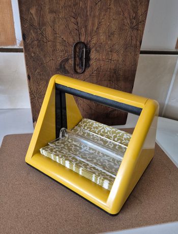 Porte serviette "Biesse par Pino Spagnolo" vintage ~1980