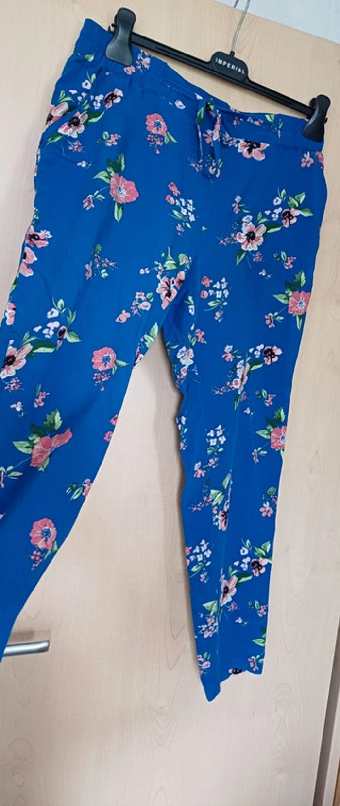 Pantalon fleuri Vero Moda – Taille XL - photo numéro 2