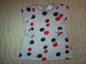 Robe manches courtes