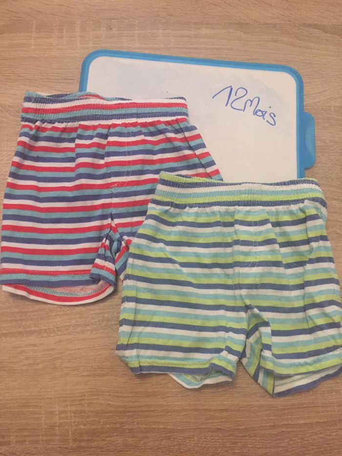 Lot de 2 shorts