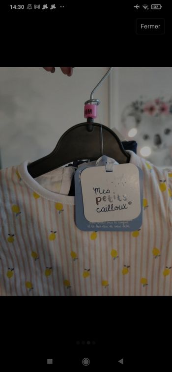 Ensemble été 3 pièces (6mois - 68cm)