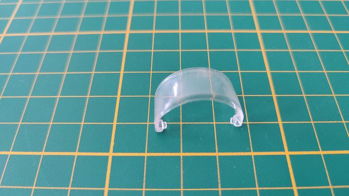 Visière pour casque de pompier référence 30 09 894 pièce détachée Playmobil #C05