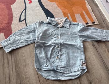 chemise bleu clair timberland