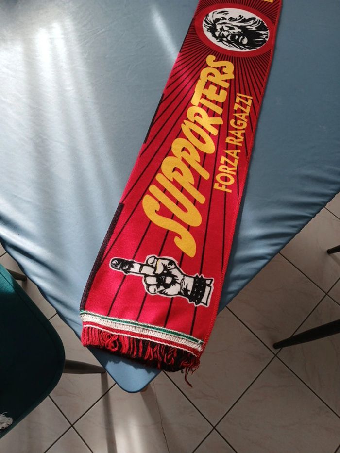 Écharpe foot ultra milan ac Italie italia - photo numéro 2