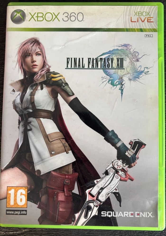 Jeu Xbox 360 - Final Fantasy XIII (FFXIII) - COMPLET TBE