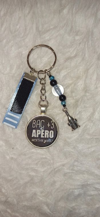 Porte clé humour apéro