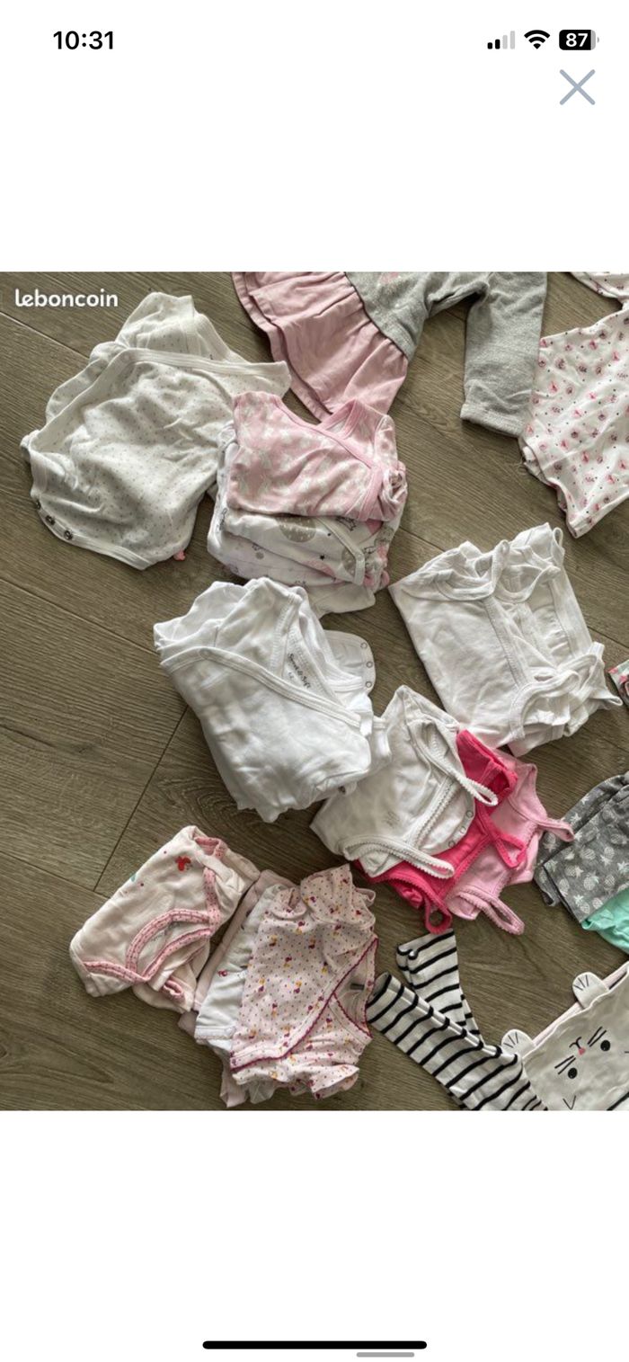 Vêtements 3 mois 2 caisses - photo numéro 3