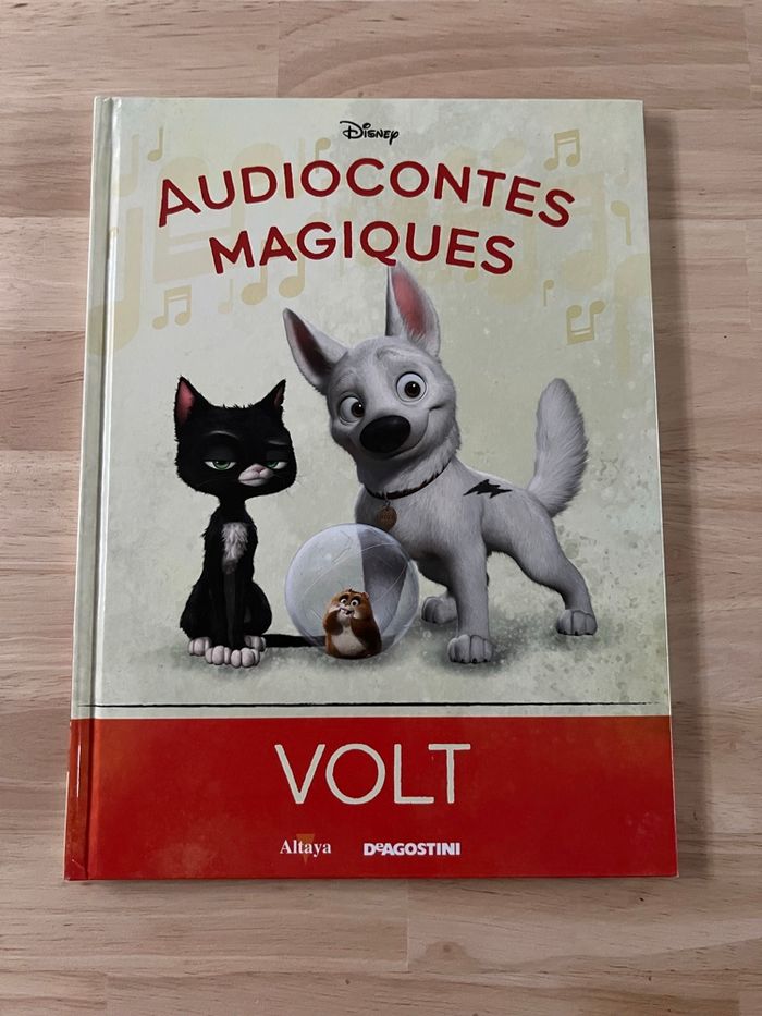 Livre Disney Audiocontes Magiques n°49 – Volt – Bon État (Sans Figurines)