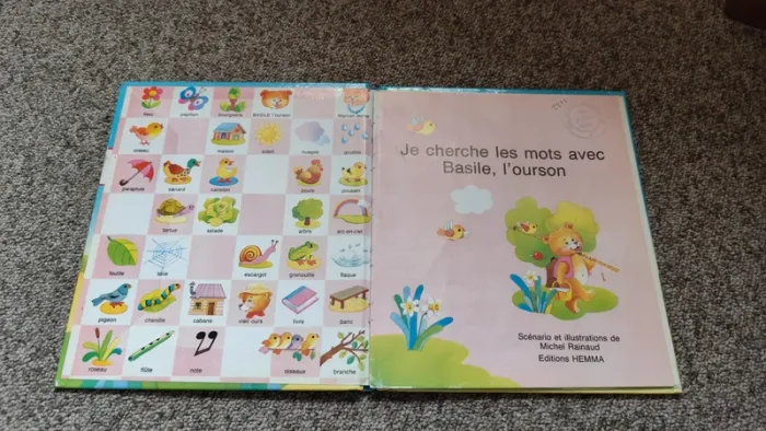 Je cherche les mots avec Basile l'ourson - photo numéro 2