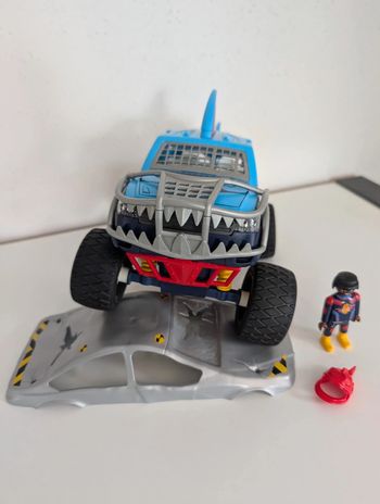 Playmobil 70550 stuntshow Monster truck cascade requin