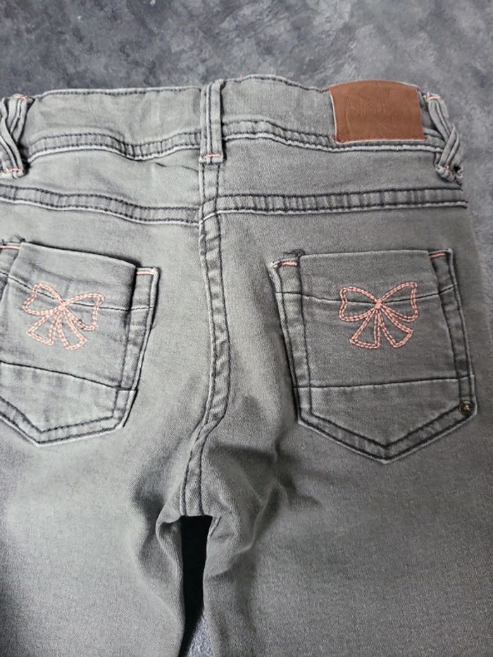 Jean fille regular 4 ans sergent major très bon état - photo numéro 5