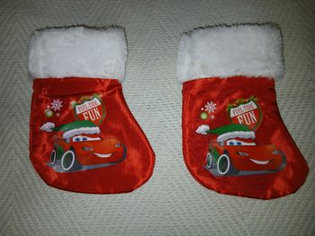 Lots de bottes de Noël Cars