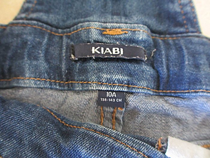 Salopette-short en jean fille Kiabi - 10 ans - photo numéro 8