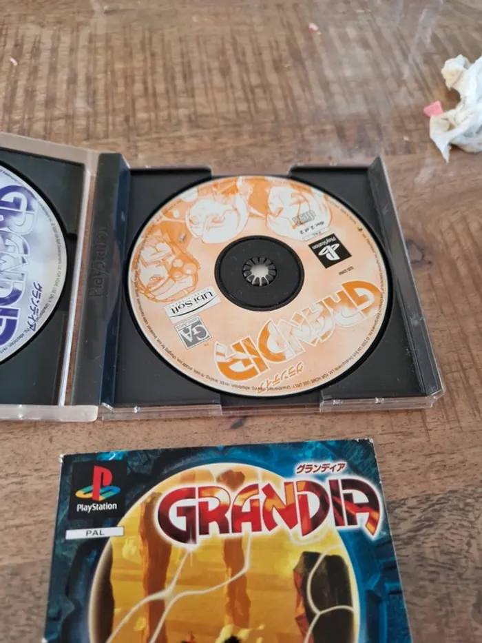 Grandia ps1 complet - photo numéro 3