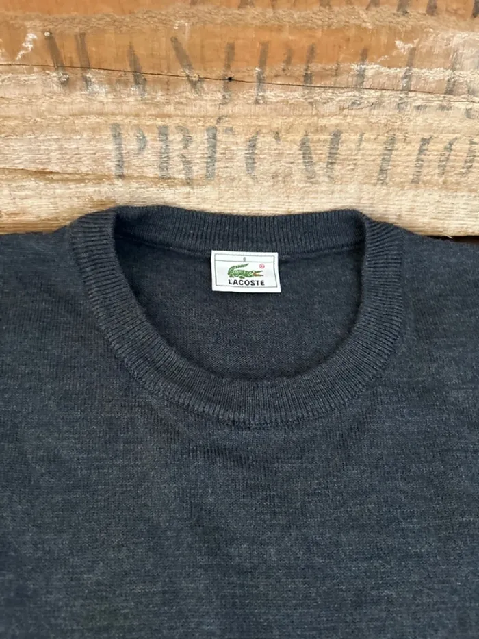 Lacoste pull laine - photo numéro 3