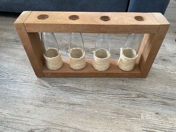 Vase design 4 bouteilles 