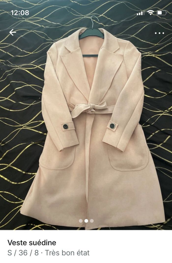 Veste suédine - photo numéro 2