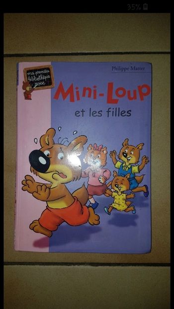 Livre mini loup