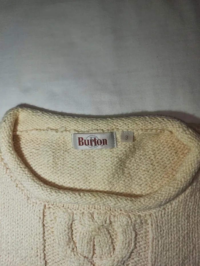 Pull en Cotton sans manches burton - photo numéro 4