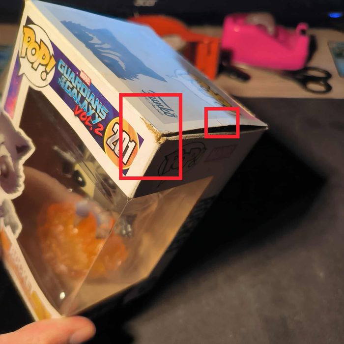 Figurine Funko Pop / Rocket 201 / Les Gardiens De La Galaxie 2 / Marvel - photo numéro 7