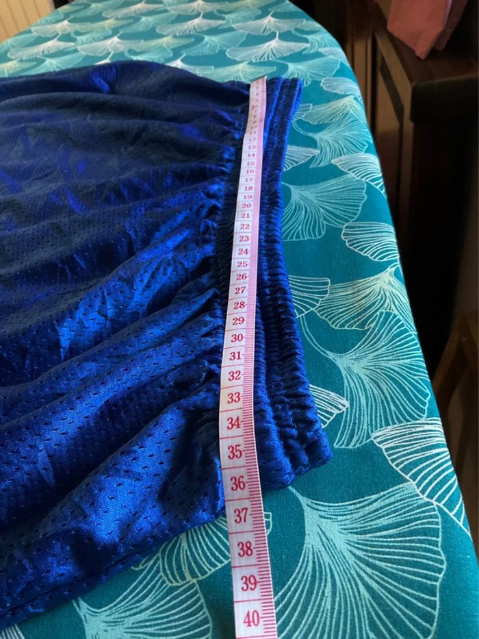 Short de sport bleu roy pour homme Alleson Athletic taille L 278 - photo numéro 3