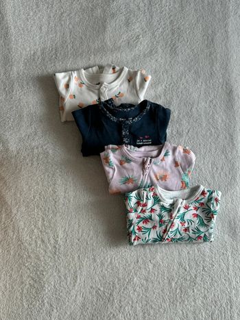 Lot de 4 pyjamas coton