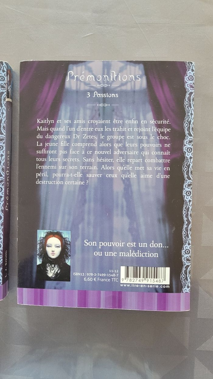 Lots de 3 tomes Prémonitions - photo numéro 6