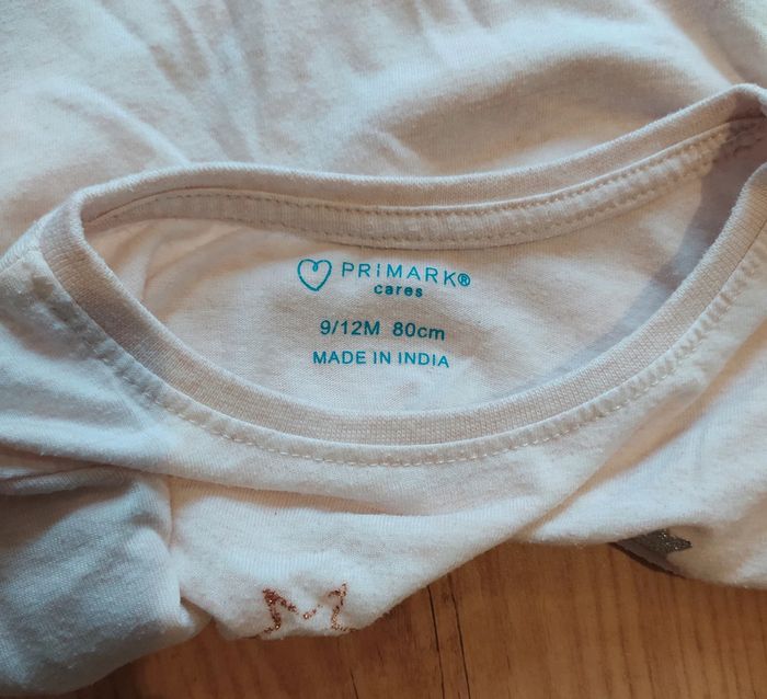 T-shirt manches longues 9/12 mois fille - photo numéro 4