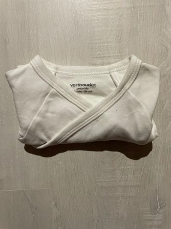 Body manches longue Vertbaudet taille 1 mois
