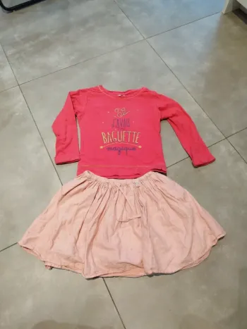 Ensemble jupe et haut