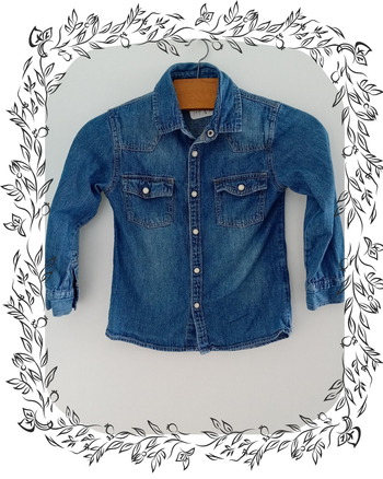 Kiabi chemise en jean 6 ans garçon