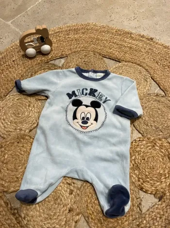 Pyjama velours 1 mois