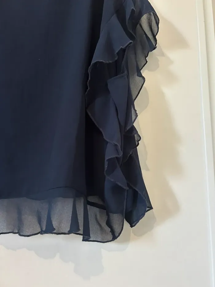 Blouse casual fluide à volants Naf Naf - photo numéro 4
