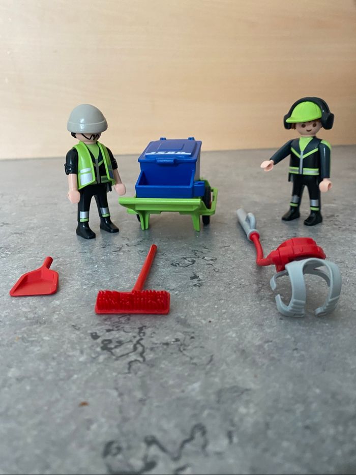 Équipe d’entretien de voirie Playmobil