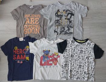 Lot 5 t-shirts 5ans