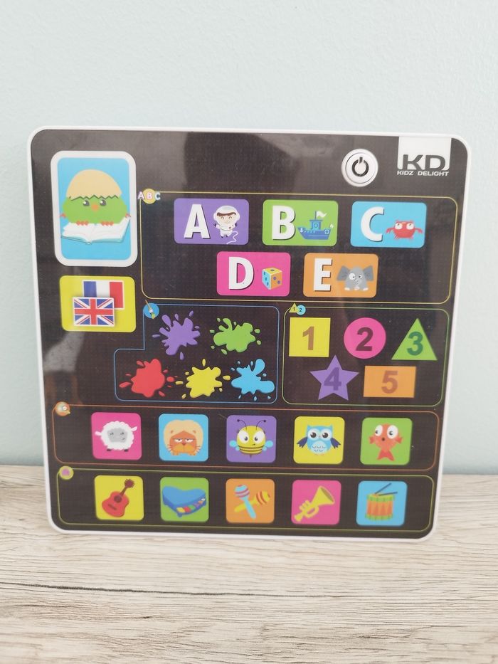 Tablette bilingue éducative