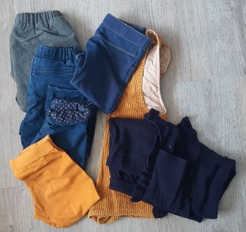 Pantalons + salopette