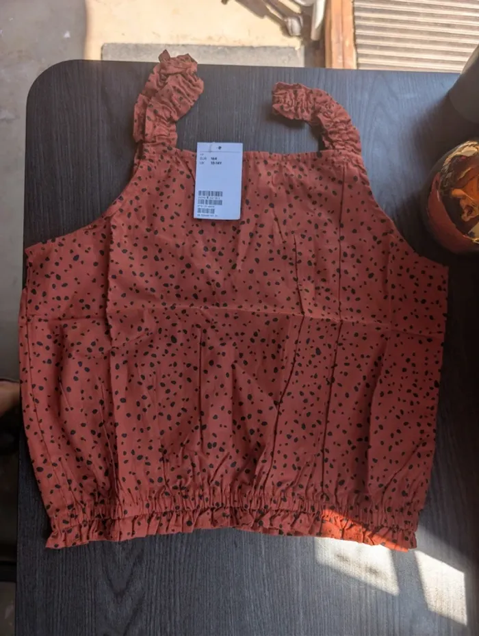 Débardeur fille 14 ans h&m neuf - photo numéro 2