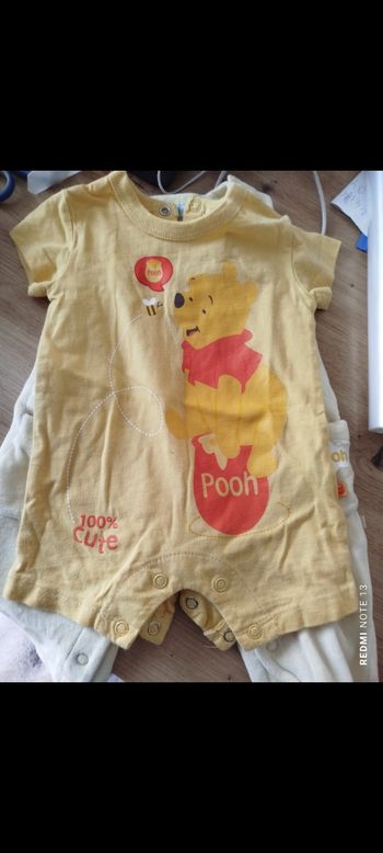 #kytie341moisgarcon. Barboteuse taille 1 mois 