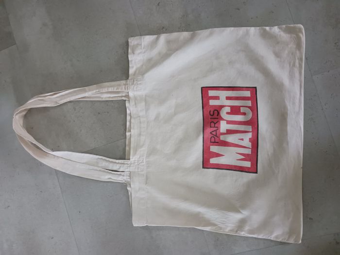 sac en toile Paris Match