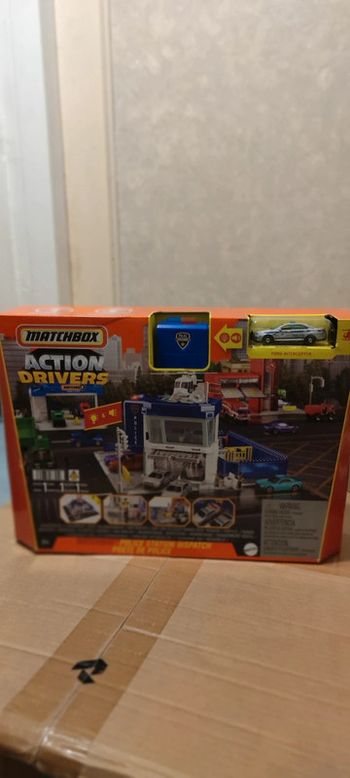 Ma station de police Matchbox neuf 3 ans