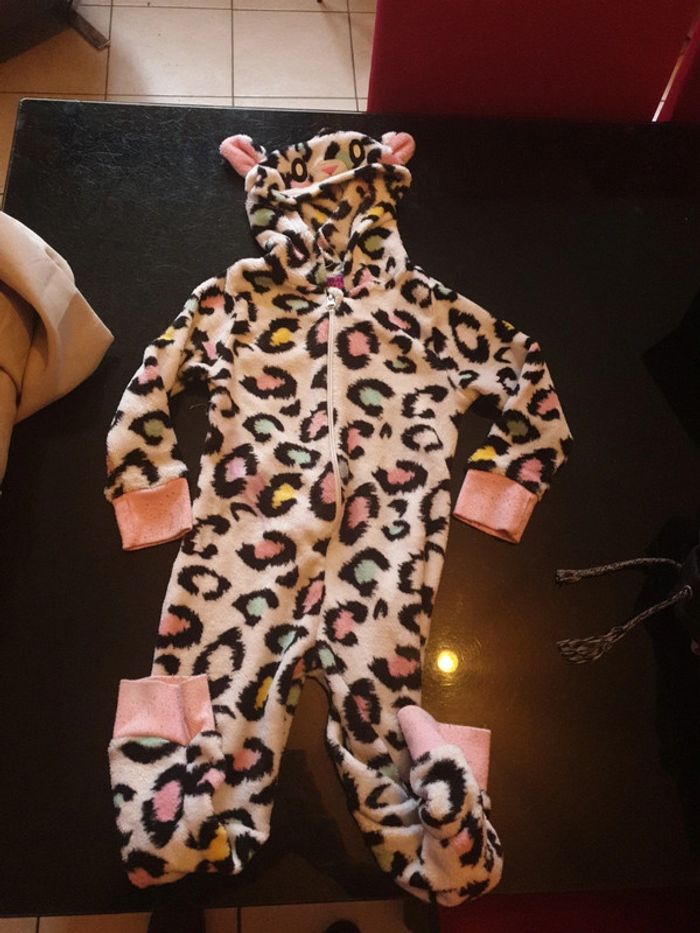 Pyjama chaud à capuche