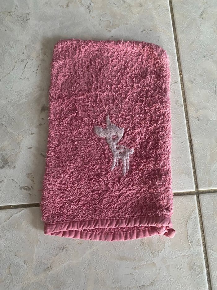 Serviette de bain et gant BB - photo numéro 4
