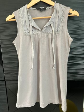 Débardeur gris Kiabi 38/40